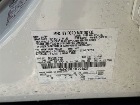 Used 2019 Ford EcoSport Titanium image 33