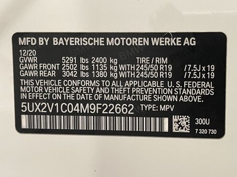 Used 2021 BMW X4 xDrive30i w/ Convenience Package image 26