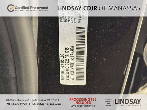 Certified 2025 Chrysler Pacifica Limited FWD image 15