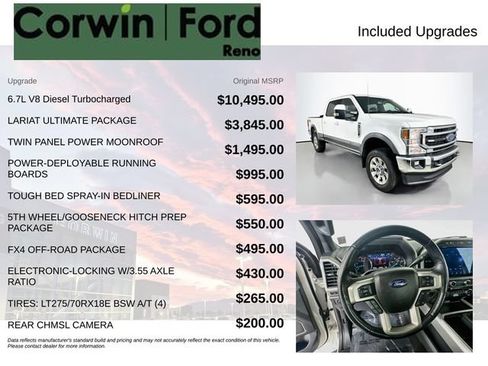 Used 2022 Ford F250 Lariat w/ Lariat Ultimate Package AWD/4WD image 3
