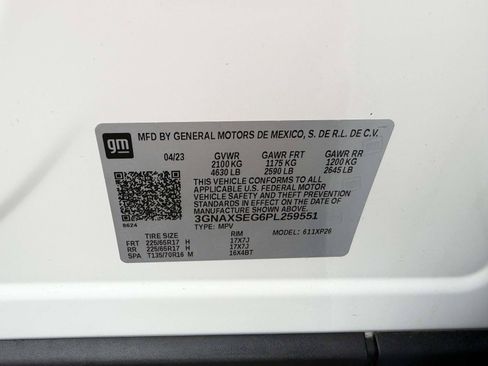 Certified 2023 Chevrolet Equinox LS AWD/4WD image 15