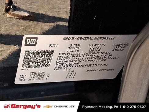 Certified 2024 Chevrolet Suburban Premier AWD/4WD image 31
