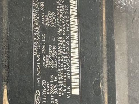 Used 2020 Hyundai Santa Fe Limited image 10