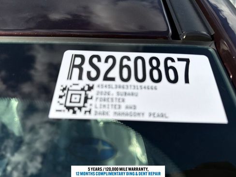 New 2026 Subaru Forester Limited AWD/4WD image 12