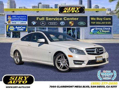 Used 2012 Mercedes-Benz C 250 Coupe