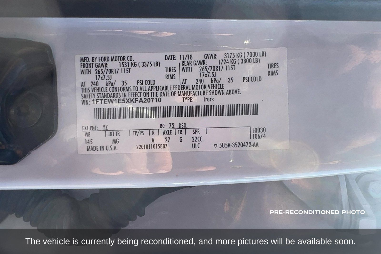 Used 2019 Ford F150 XLT AWD/4WD image 19