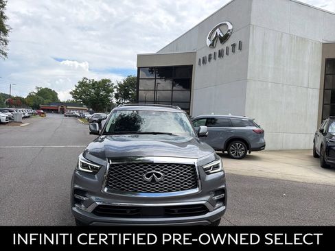 Certified 2021 INFINITI QX80 Luxe w/ Cargo Package RWD image 3