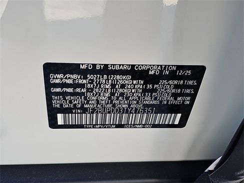 New 2026 Subaru Outback Limited image 22