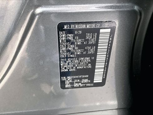 New 2026 Nissan Armada Platinum Reserve AWD/4WD image 18