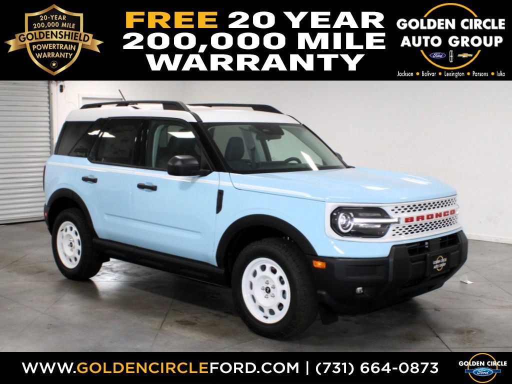 New 2026 Ford Bronco Sport Heritage w/ Convenience Package AWD/4WD 360° Tour