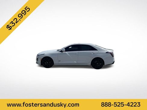 Used 2021 Cadillac CT4 V w/ Technology Package AWD/4WD image 2