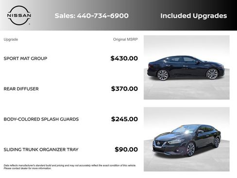 Certified 2023 Nissan Maxima Platinum w/ Sport Mat Group FWD image 8