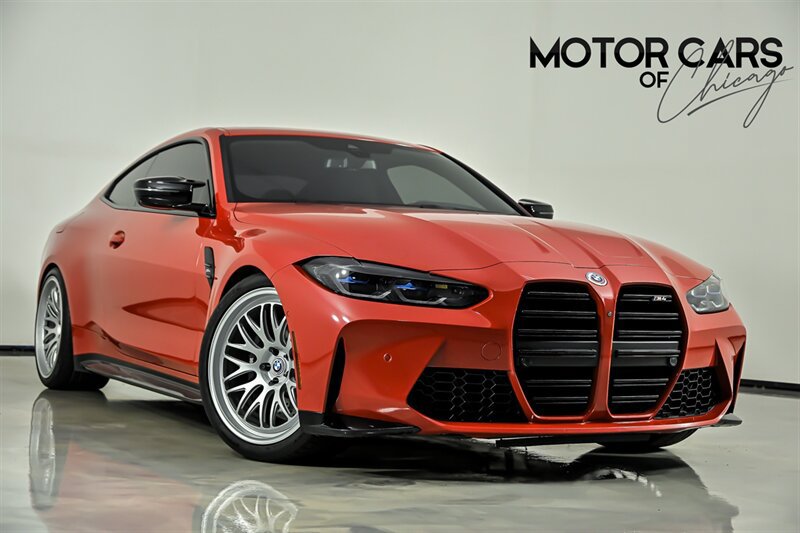 Used 2021 BMW M4 Coupe w/ Executive Package RWD image 1