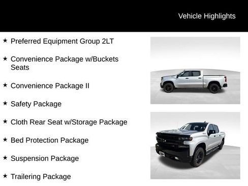 Used 2022 Chevrolet Silverado 1500 LT Trail Boss w/ Convenience Package II AWD/4WD image 3