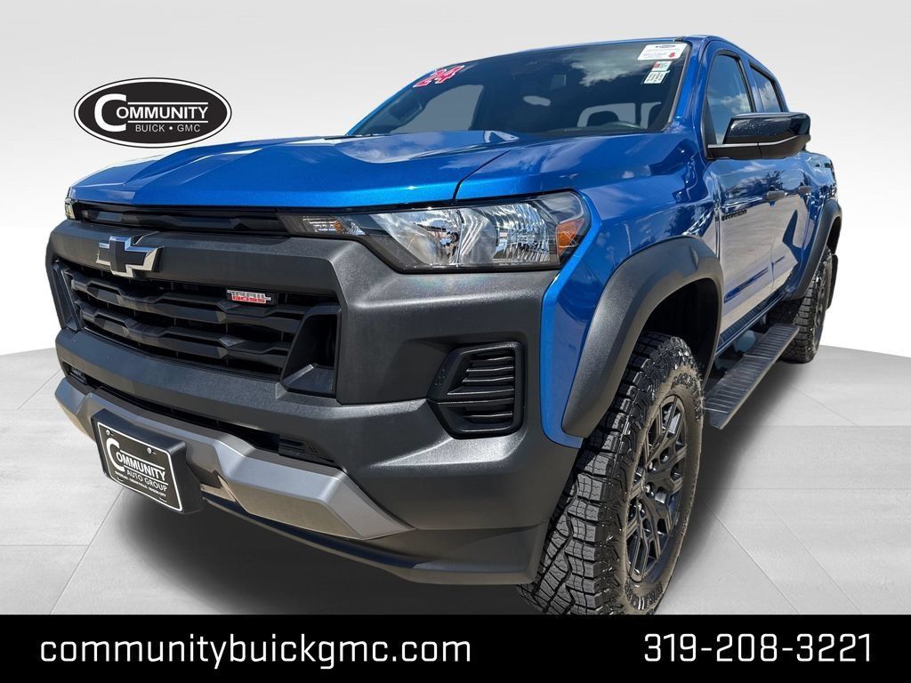 Certified 2024 Chevrolet Colorado Trail Boss w/ Advanced Trailering Package AWD/4WD 360° Tour
