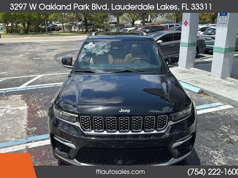 Used 2022 Jeep Grand Cherokee Summit w/ Luxury Tech Group V AWD/4WD image 4