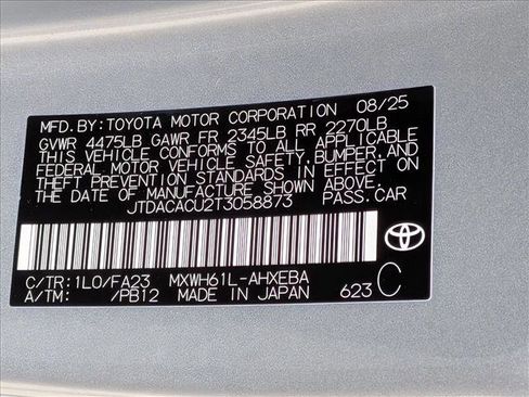 Used 2026 Toyota Prius SE image 23