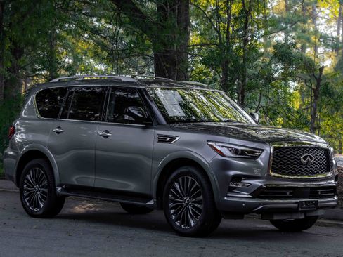 Used 2021 INFINITI QX80 Premium Select w/ All-Season Package RWD image 50