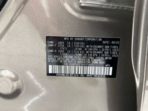 Certified 2024 Subaru Outback Premium image 24