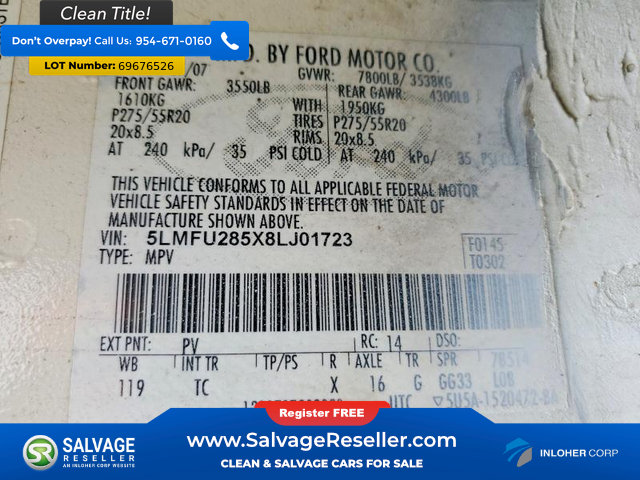 Used 2008 Lincoln Navigator 4WD image 17