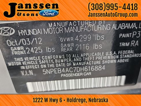 Used 2013 Hyundai Sonata GLS w/ Popular Equipment Pkg FWD image 17