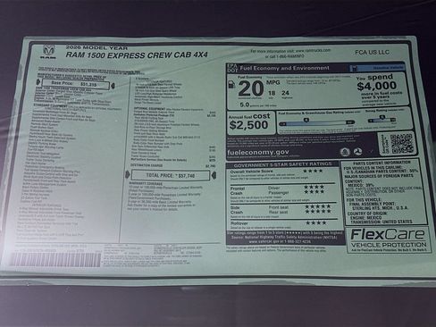 New 2026 RAM 1500 Express AWD/4WD image 20