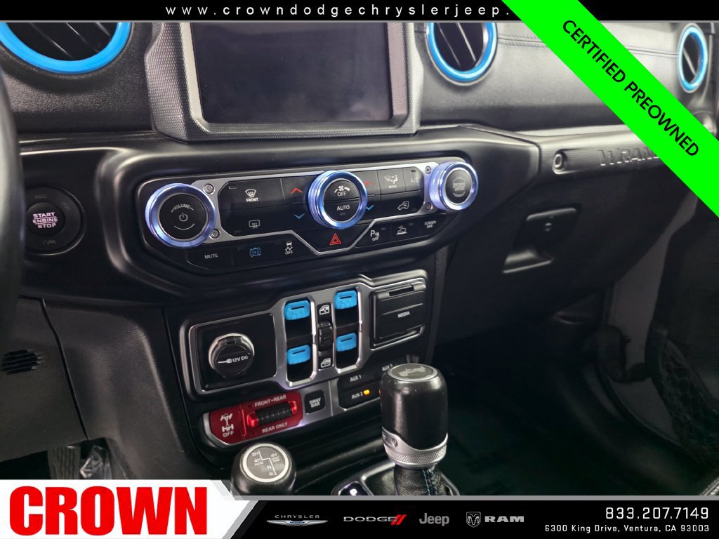 Used 2021 Jeep Wrangler Unlimited Rubicon 4xe w/ Steel Bumper Group AWD/4WD image 24