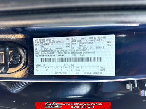 Used 2022 Ford F150 XLT w/ Equipment Group 302A High AWD/4WD image 26