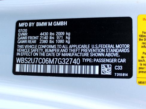 Used 2021 BMW M2 Competition w/ Executive Package image 44
