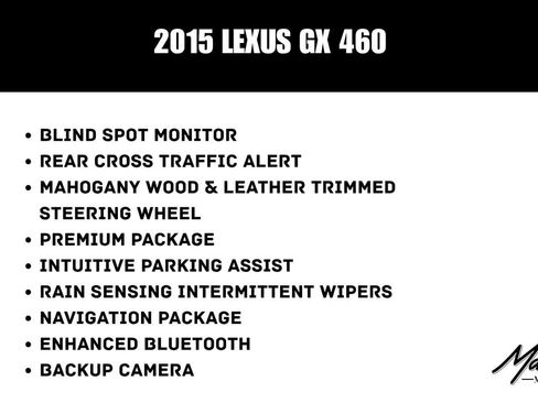 Used 2015 Lexus GX 460 w/ Premium Package image 2