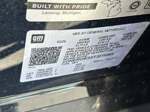 Used 2026 Chevrolet Traverse LT w/ LPO, Floor Liner Package FWD image 52