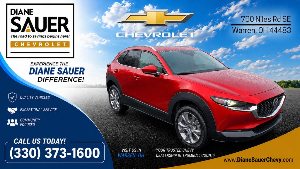 Used 2022 MAZDA CX-30 AWD 2.5 S w/ Premium Package image 1