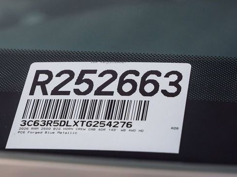 New 2026 RAM 2500 Big Horn image 30