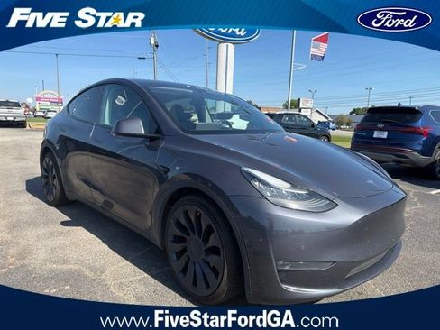 Used 2021 Tesla Model Y Performance AWD/4WD image 1