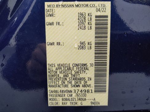 Used 2022 Nissan Altima 2.5 S image 33