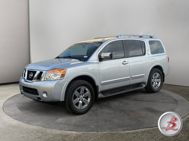Used 2014 Nissan Armada Platinum w/ 2nd Row Captain Seat Package AWD/4WD image 3