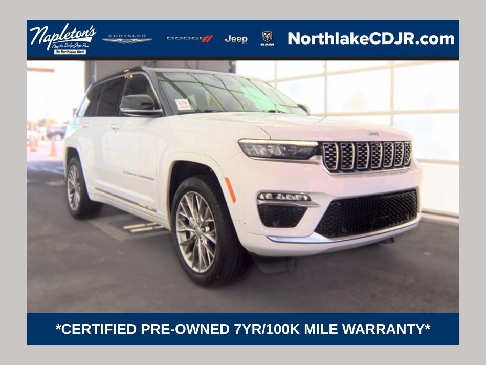 Used 2024 Jeep Grand Cherokee Summit AWD/4WD image 1