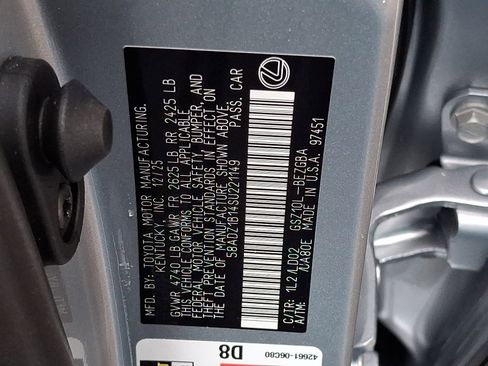 New 2025 Lexus ES 350 Premium image 18