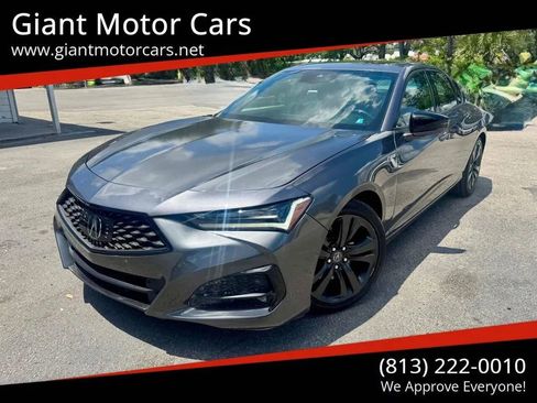 Used 2021 Acura TLX w/ A-SPEC Pkg AWD/4WD image 1