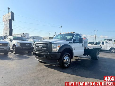Used 2013 Ford F550 4x4 Regular Cab Super Duty w/ High Capacity Trailer Tow Pkg image 1
