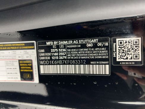 Certified 2019 Mercedes-Benz E 450 Cabriolet image 17