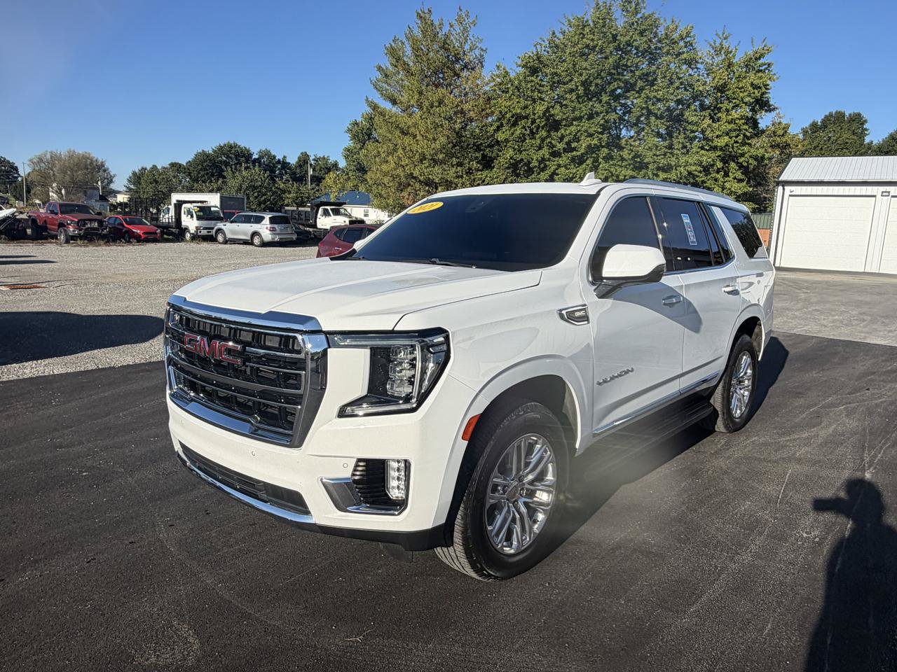 Used 2021 GMC Yukon SLT w/ SLT Luxury Plus Package AWD/4WD image 10