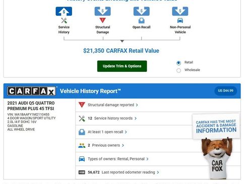 Used 2021 Audi Q5 2.0T Premium Plus AWD/4WD image 36