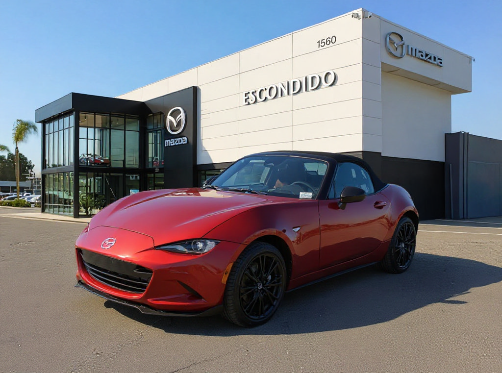 New 2026 MAZDA MX-5 Miata Club w/ Interior Package RWD image 1