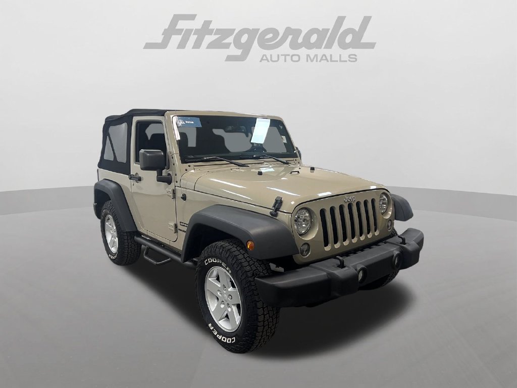 Used 2017 Jeep Wrangler Sport w/ Quick Order Package 24S AWD/4WD image 8