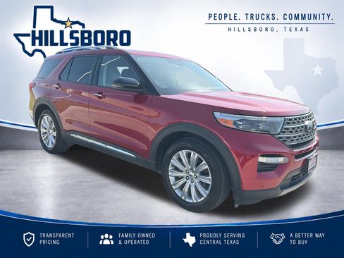 Certified 2023 Ford Explorer Limited w/ Limited Technology Package RWD image 3