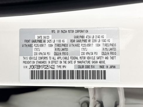 Certified 2023 MAZDA CX-5 AWD 2.5 S w/ Select Package image 39