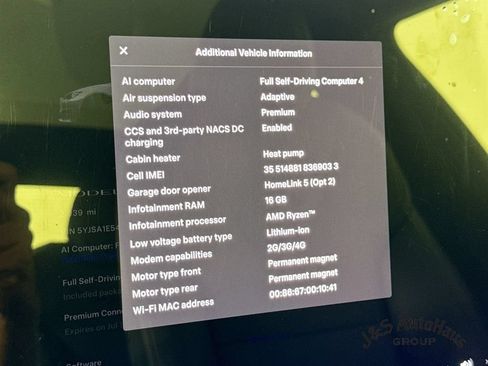 Used 2026 Tesla Model S AWD/4WD image 18