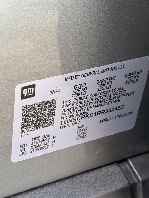 Used 2024 Chevrolet Tahoe RST w/ Luxury Package RWD image 35