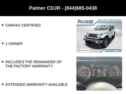 Certified 2024 Jeep Wrangler Sahara w/ Technology Group image 24
